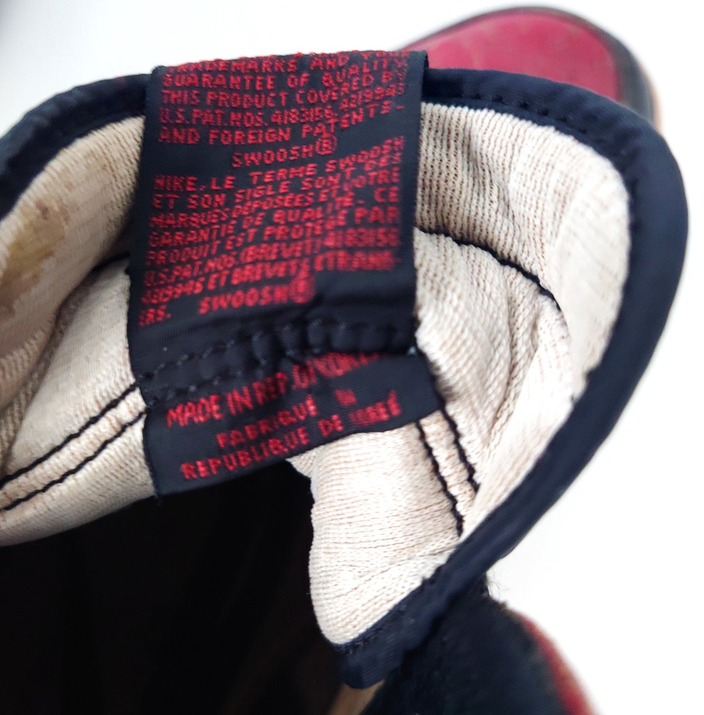 1985年製 JORDAN 1 Original BRED vintage